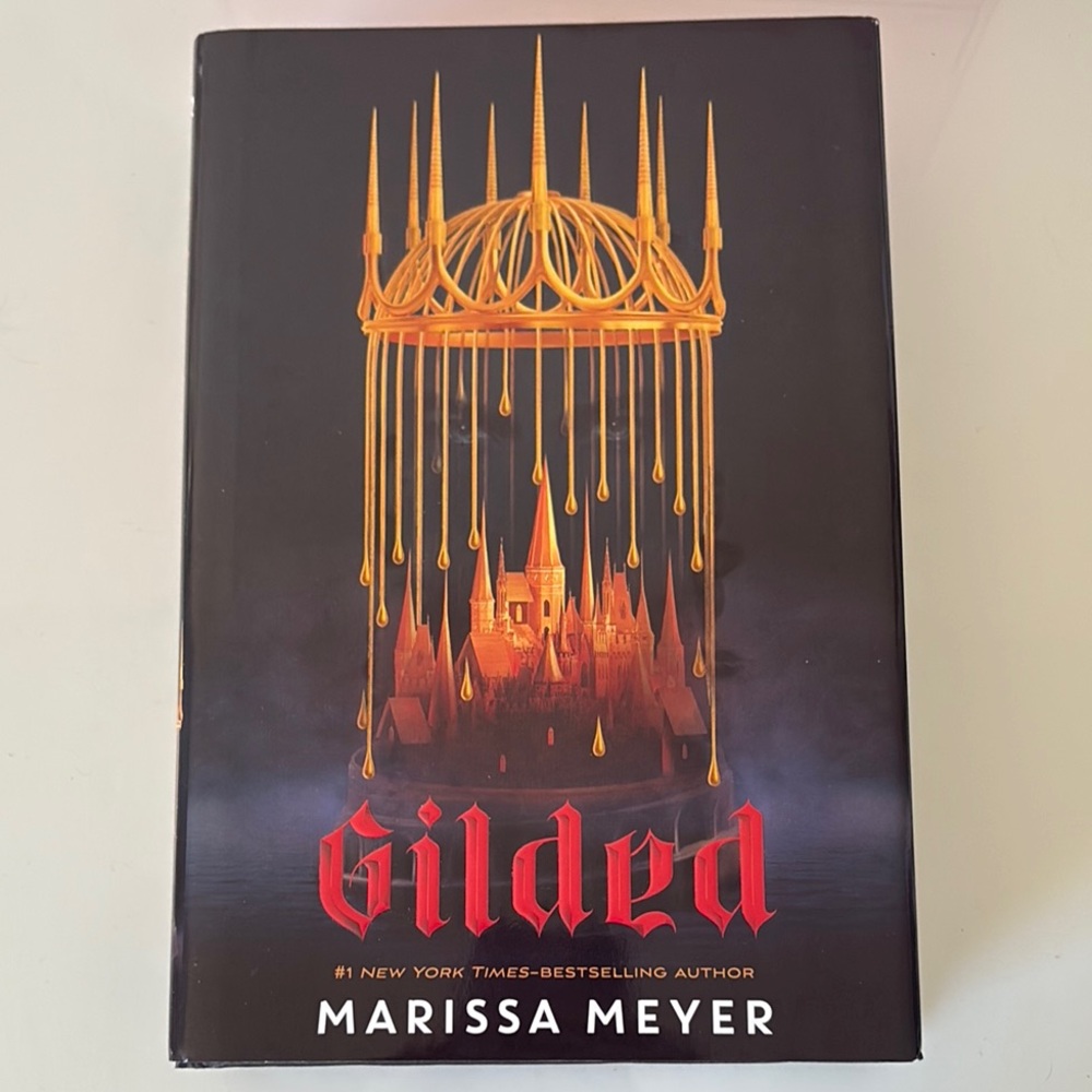 Signed First Edition Gilded Hardcover Book by Marissa Meyer YA fantasy  books